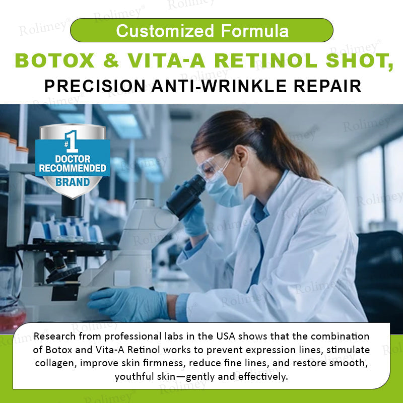 🌿Made and shipped from the USA 💫Rolimey® Botox & Vita-A Retinol Shot Wrinkle-Lift Tightening cream - Last Day Promotion 70% OFF