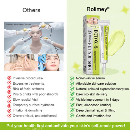 🌿Made and shipped from the USA 💫Rolimey® Botox & Vita-A Retinol Shot Wrinkle-Lift Tightening cream - Last Day Promotion 70% OFF