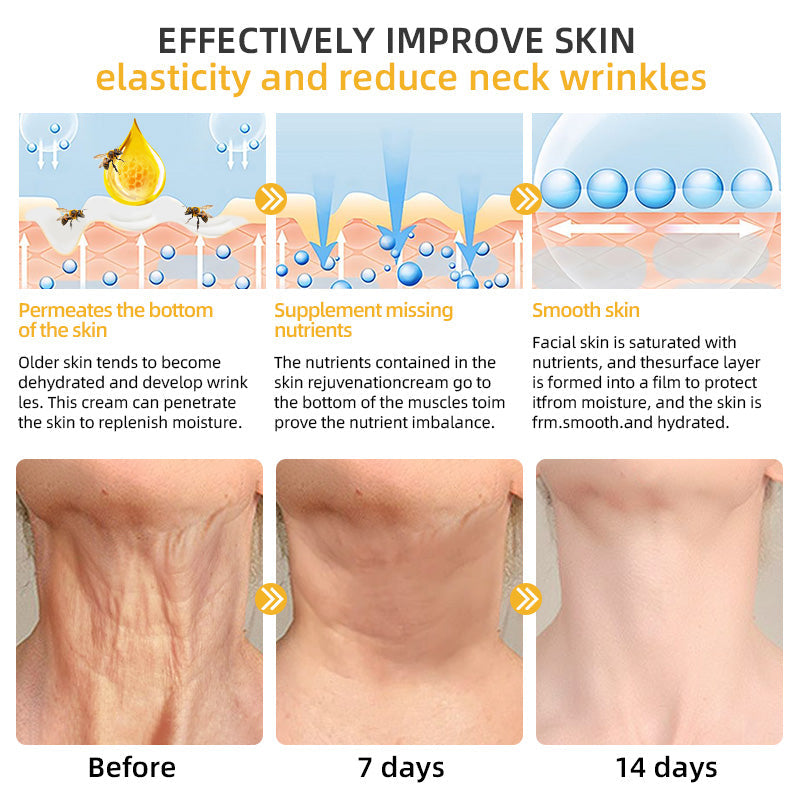 Flysmus™ BeeLift Anti-Aging Firming Cream,Address Crepe & Sagging(🔥74% Off for a Limited Time!)