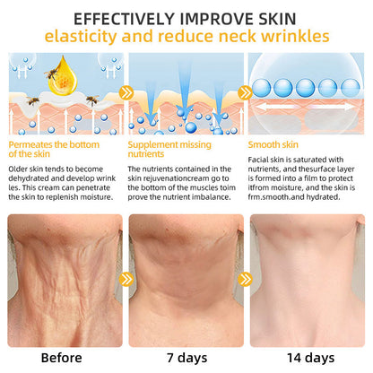 Flysmus™ BeeLift Anti-Aging Firming Cream,Address Crepe & Sagging(🔥74% Off for a Limited Time!)
