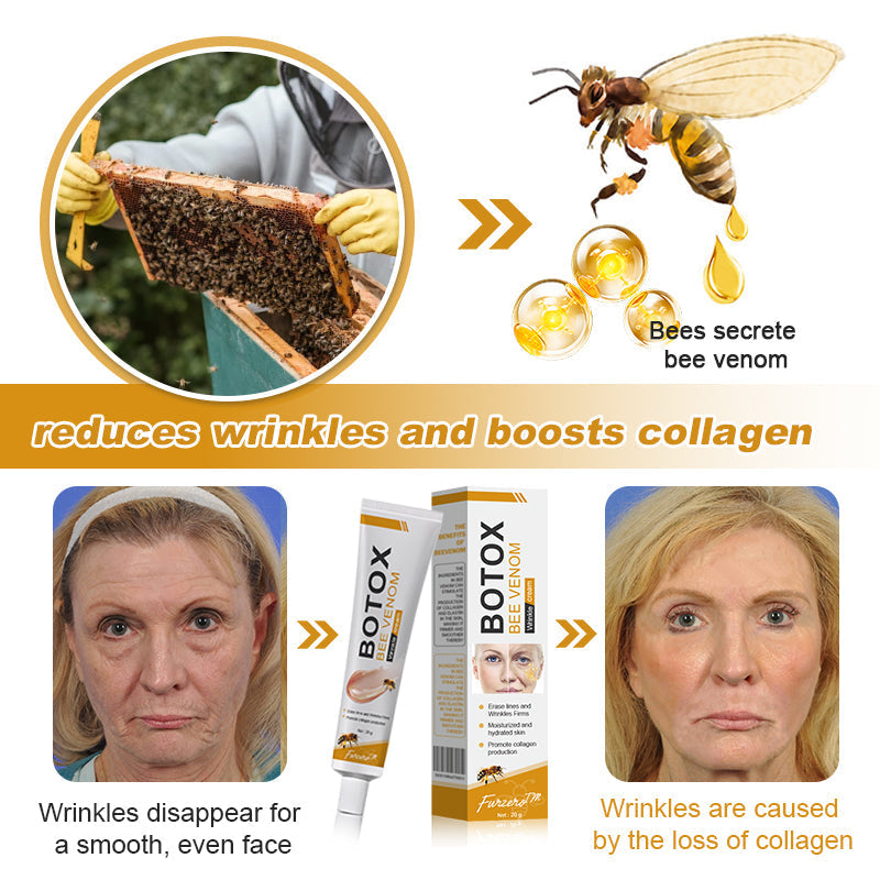 Made and Shipped from the USA✅ Furzero™ Botox Bee Venom Wrinkle Removal Cream-Last Day Promotion 70% OFF UPSELL