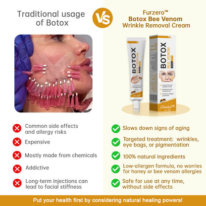 Made and Shipped from the USA✅ Furzero™ Botox Bee Venom Wrinkle Removal Cream-Last Day Promotion 70% OFF UPSELL