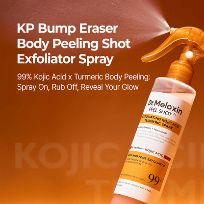 🚨Last 3 hours 50% off🔥Get Rid of Keratin Bumps Fast! Kojic Acid & Turmeric Peel Shot Spray✨ Smooth Skin, Zero Irritation | 🌿 Sensitive - Skin Safe | 👩‍⚕️ Clinically Tested - cikryna